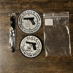 GLO jeans Black and Silver Cell Phone Case